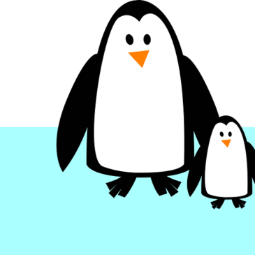 Praca plastyczna Pingwinki